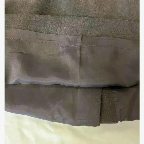 Dana Buchman 100% Silk Brown Lined Pencil Skirt Size 12 - Picture 11 of 14